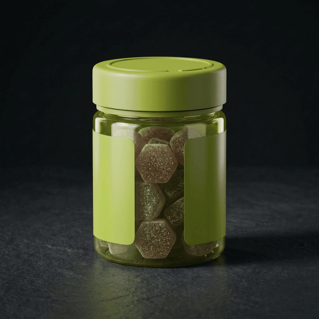 Lime jar, blank panels — Lime Cherry